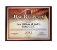Bar Register | Law Offices of Joel L. Katz, LLC